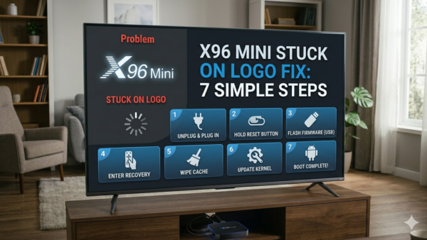 X96 Mini Stuck on Logo Fix: 7 Simple Steps to Boot Your Device Again
