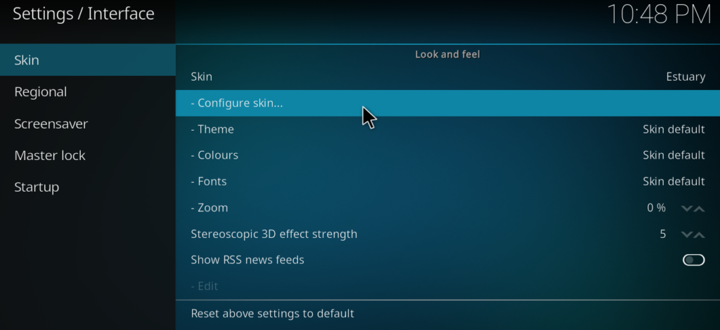 Configure skin and set your installed addon as the active weather provider. Then set your city inside the addon settings.