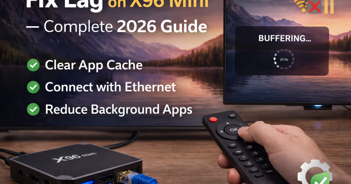 Fix Lag on X96 Mini — Complete 2026 Guide