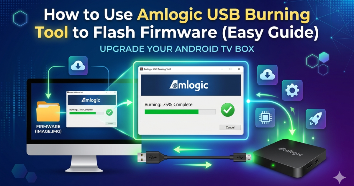 How to Use Amlogic USB Burning Tool to Flash Firmware (Ultimate Guide)