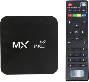 MXQ Pro 4K Android TV box with Kodi software