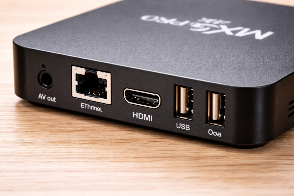 mxq pro 4k ports hdmi usb etherne