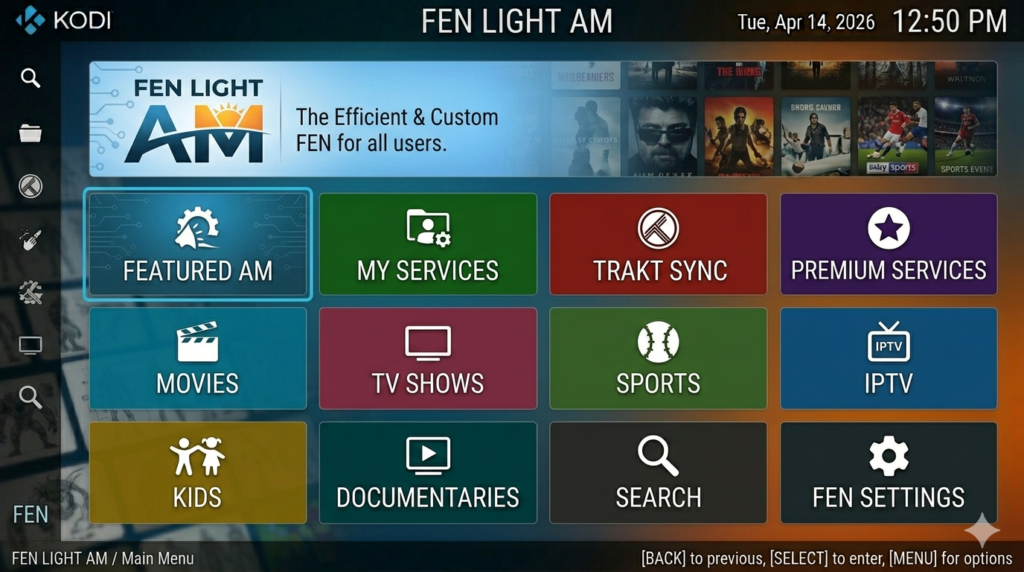 FEN Light AM Kodi Addon Lightweight Debrid