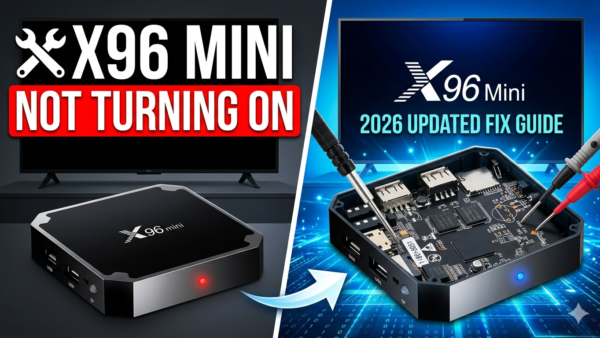 🔧 X96 Mini Not Turning On – Complete Fix Guide (2026 Updated)