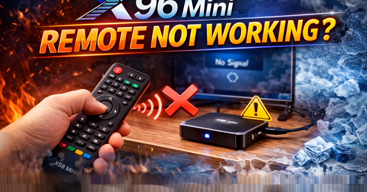 X96 Mini Remote Not Working? 7 Proven Fixes That Actually Work (2026)