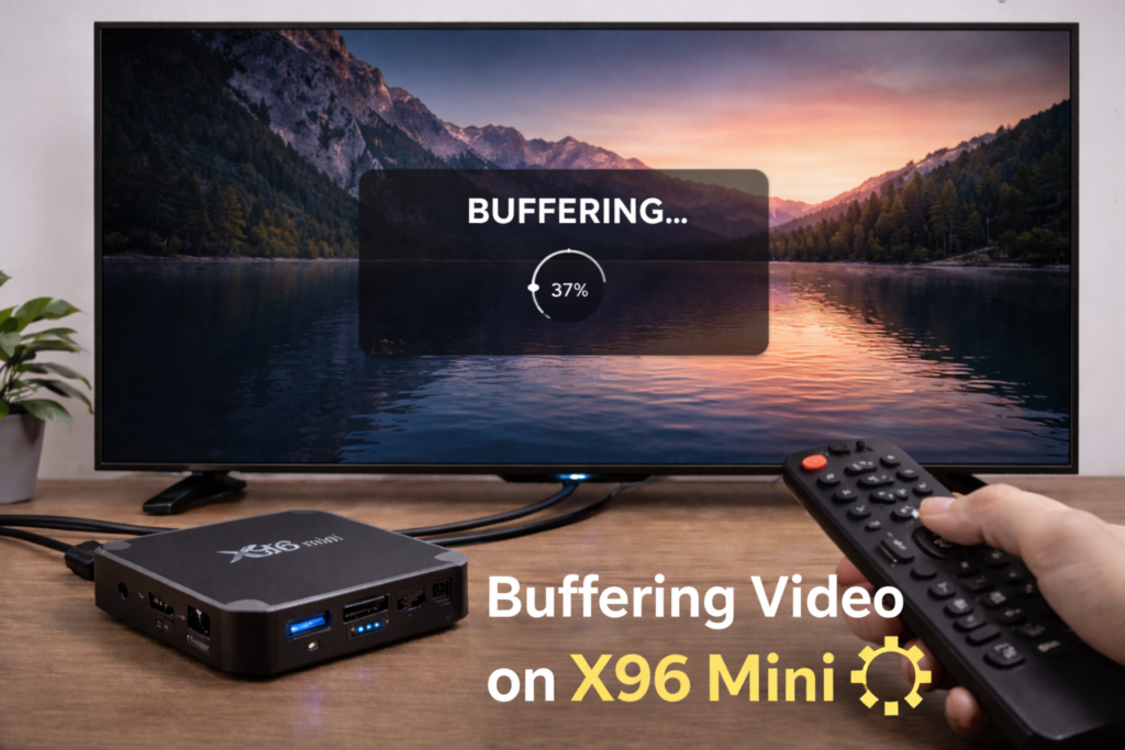 Fix lag and buffering on X96 Mini Android TV box