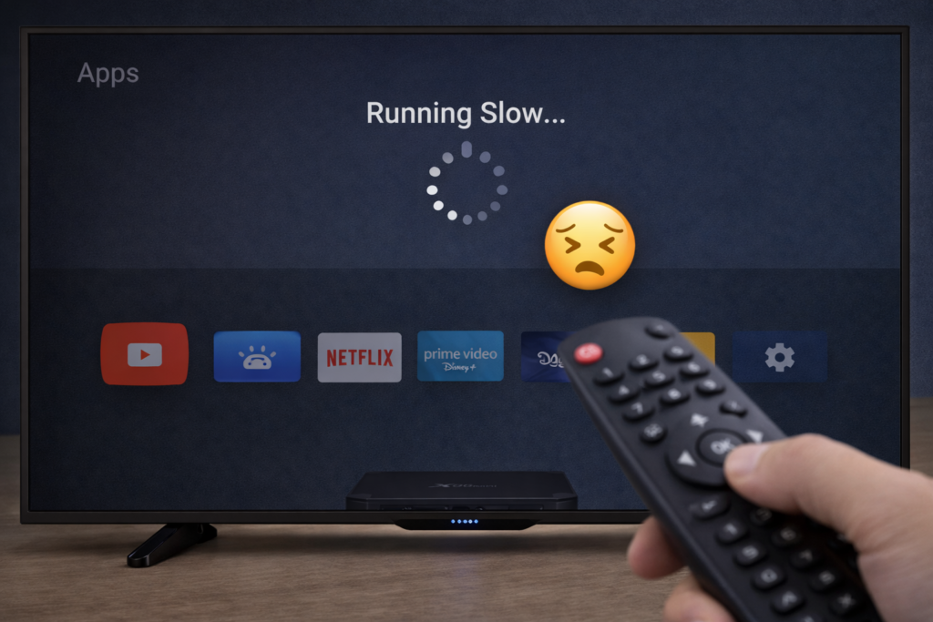 X96 Mini running slow on TV — common causes and fixes