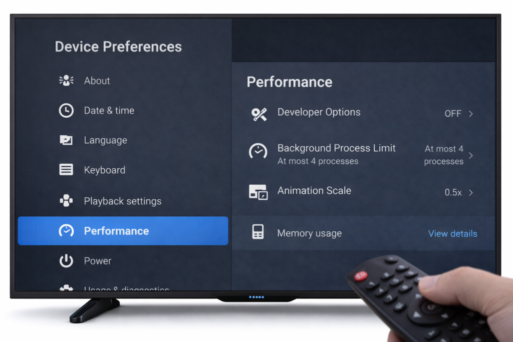 How to speed up X96 Mini using Android settings
