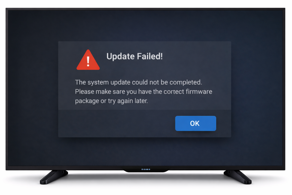 X96 Mini firmware update error troubleshooting guide