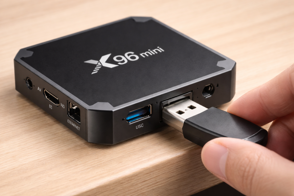 Updating X96 Mini firmware using USB drive without PC