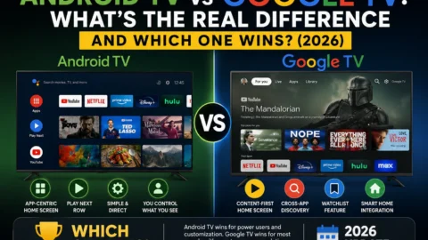 Android TV vs Google TV: What’s the Real Difference and Which One Wins? (2026)