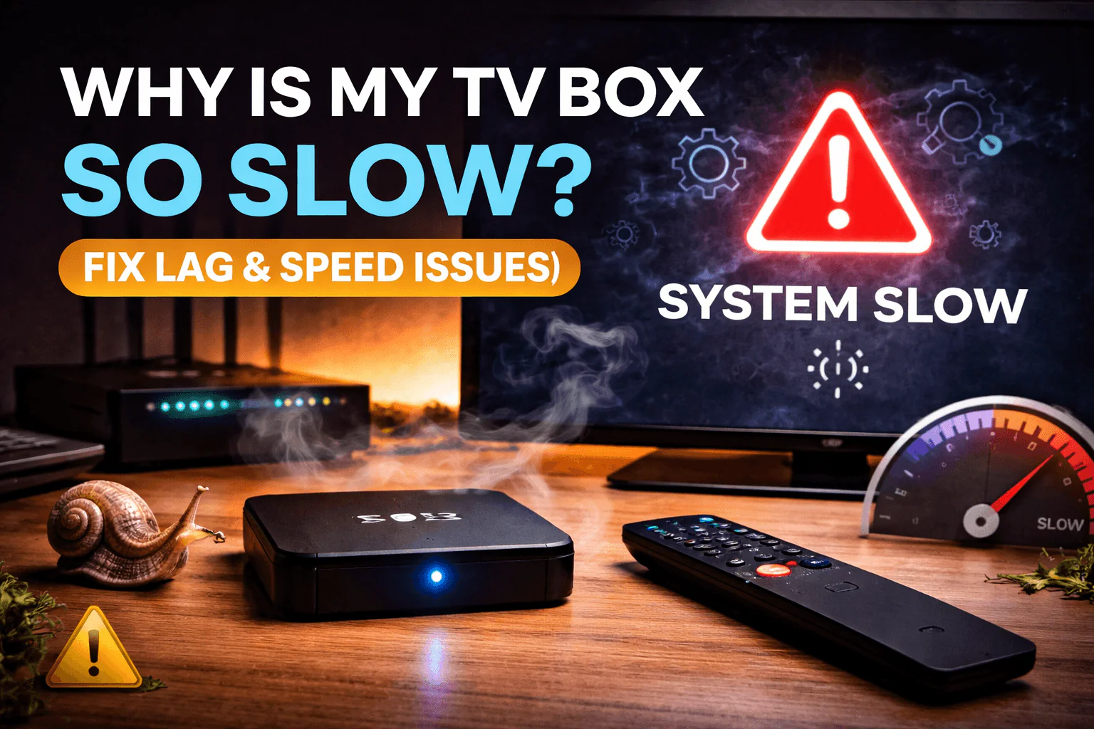 Why is My TV Box So Slow? (Fix Lag & Speed Issues)