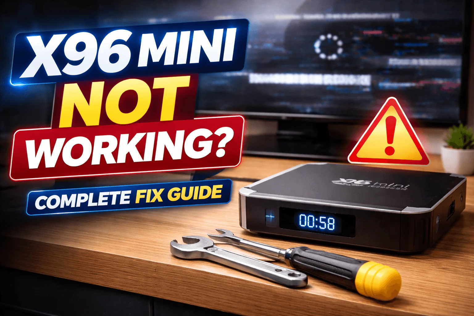 X96 Mini Not Working? The Complete Guide to Fix, Firmware & Setup ⚡