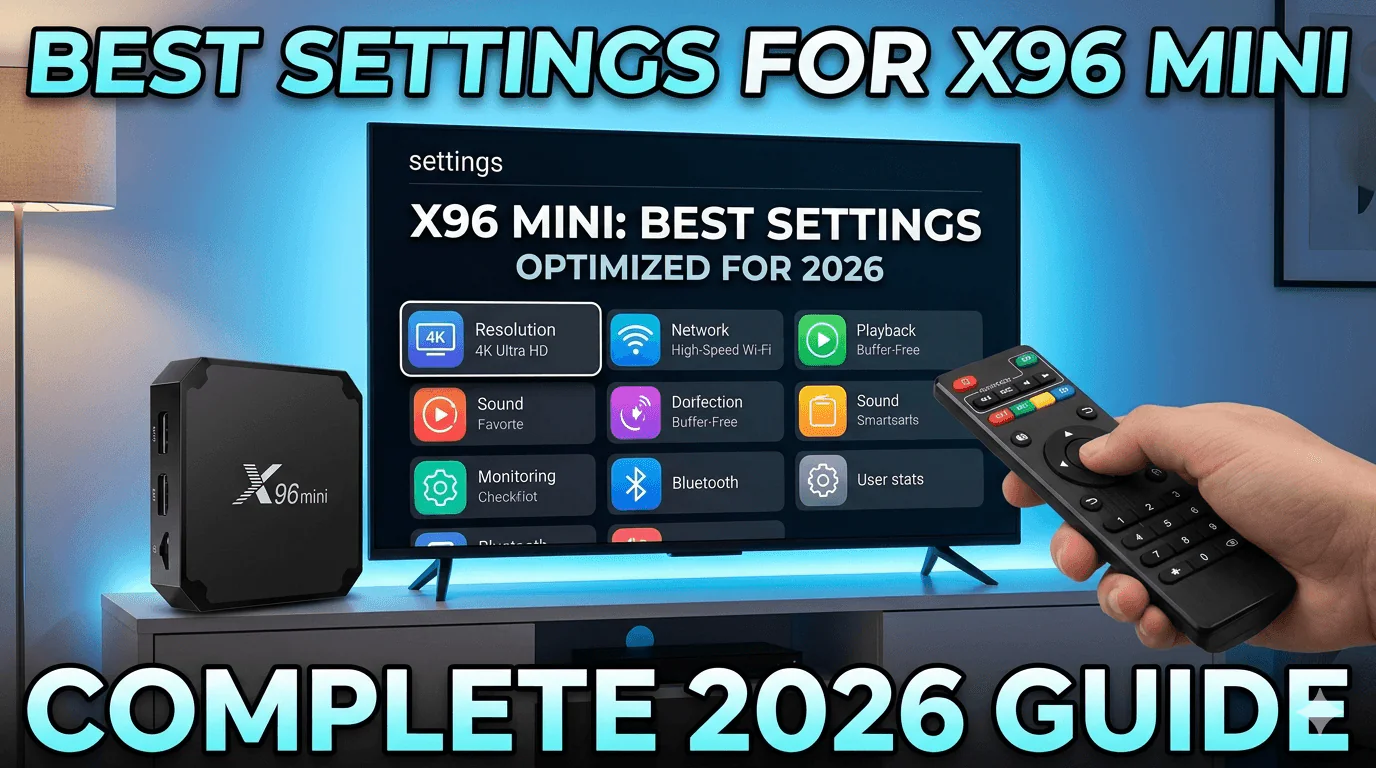 Best Settings for X96 Mini — Complete 2026 Guide
