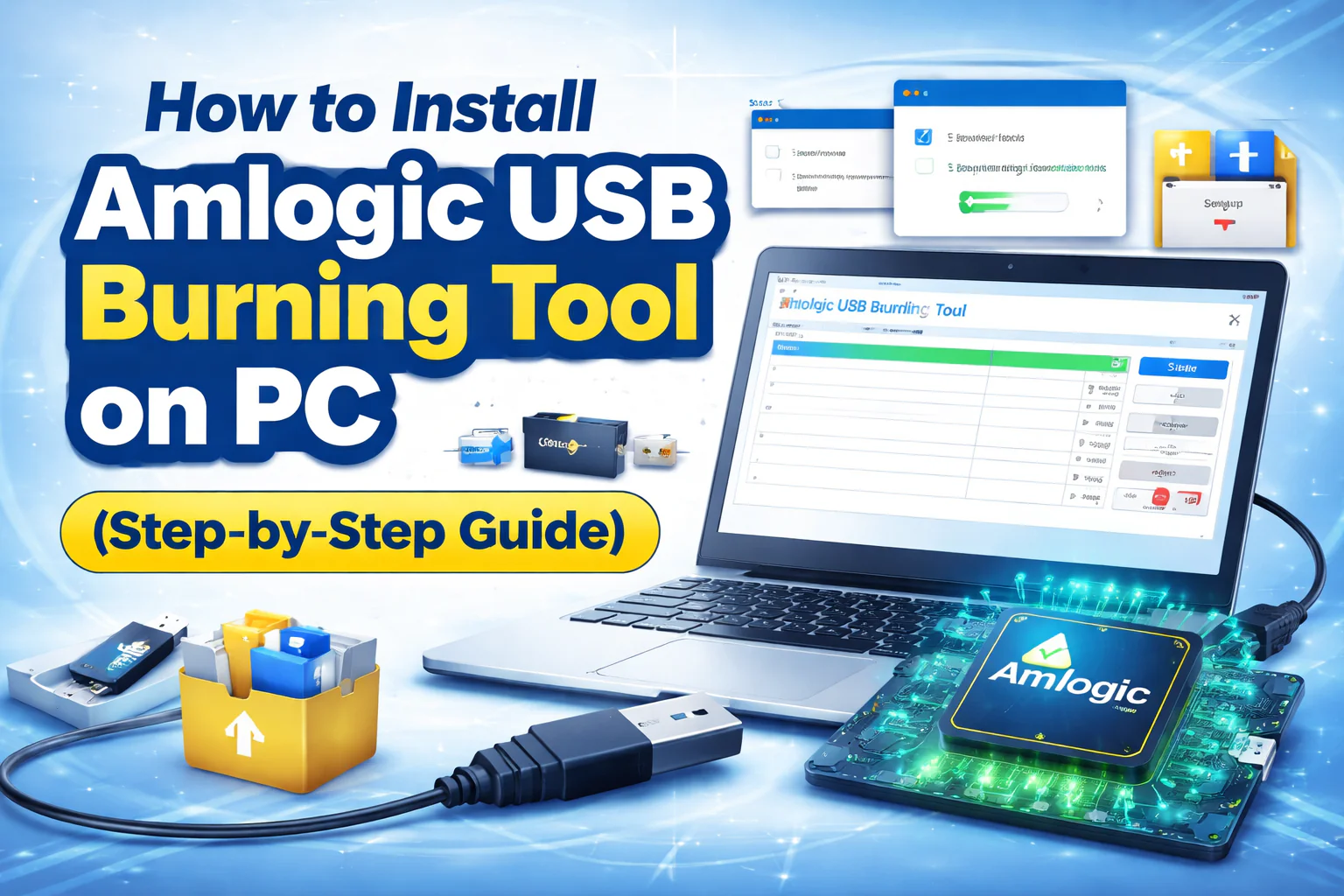 How to Install Amlogic USB Burning Tool on PC (Step-by-Step Guide)