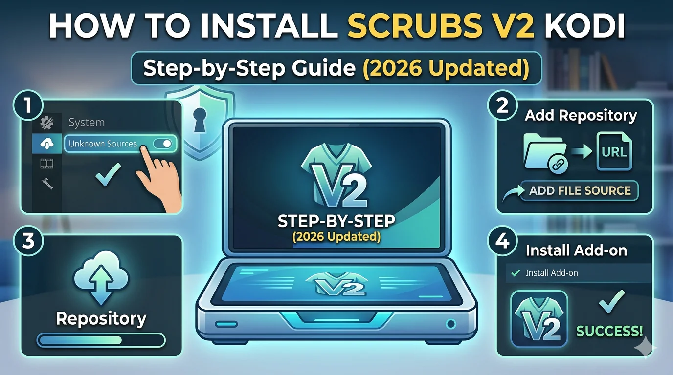 How to Install Scrubs V2 Kodi – Step-by-Step Guide (2026)