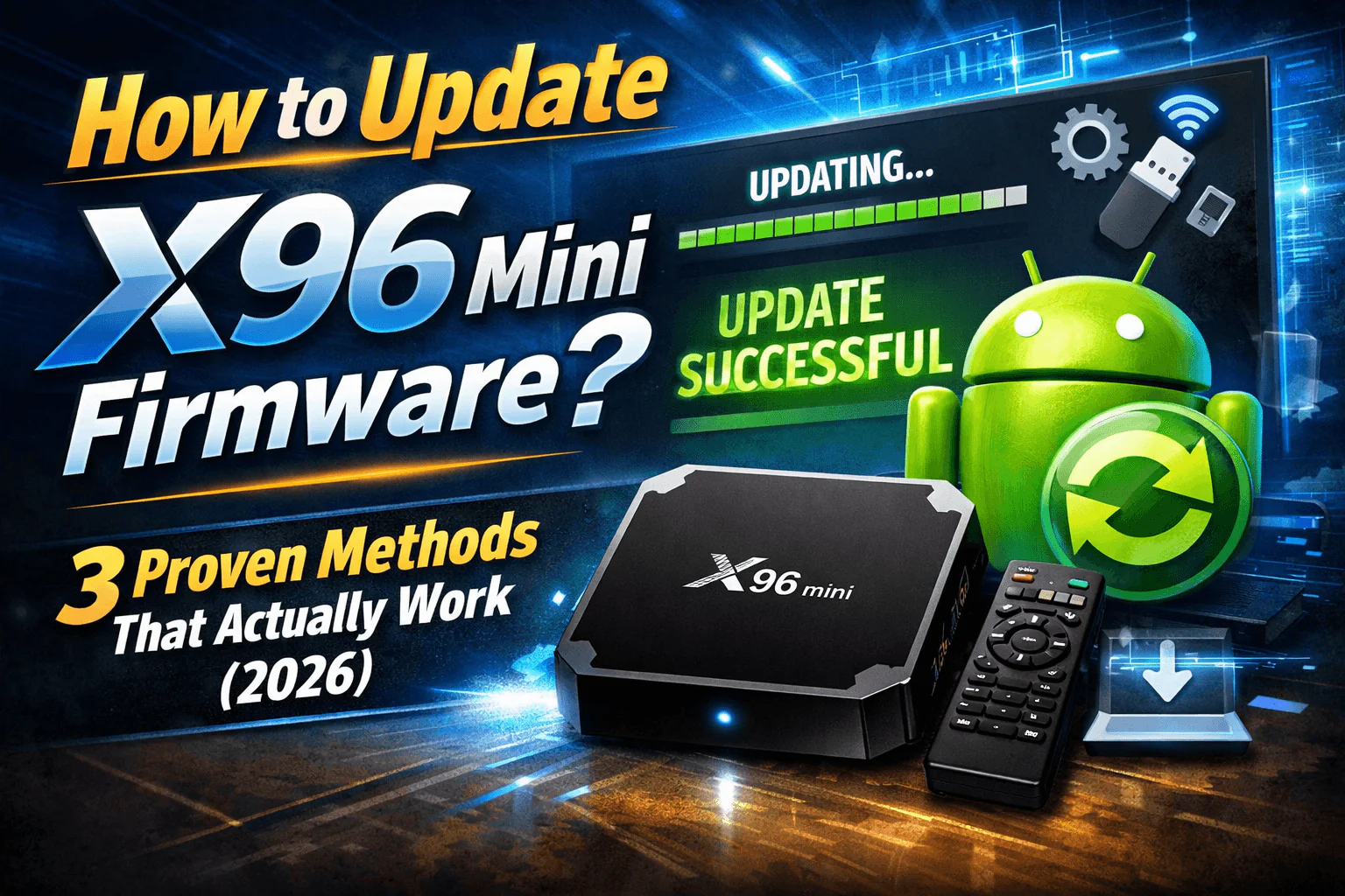 How to Update X96 Mini Firmware — 3 Proven Safe Methods (2026)