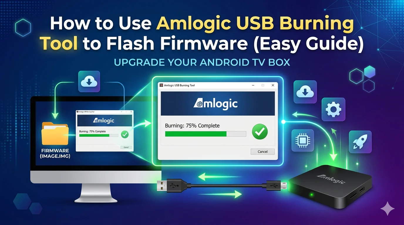 How to Use Amlogic USB Burning Tool to Flash Firmware (Ultimate Guide)