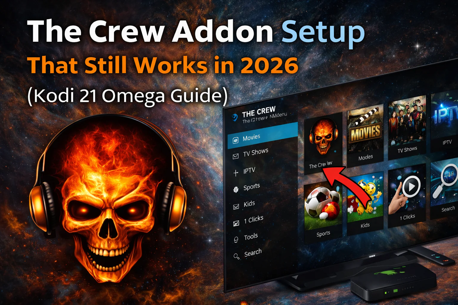 The Crew Kodi Addon: Still Working in 2026? Repo URL + Full Install Guide