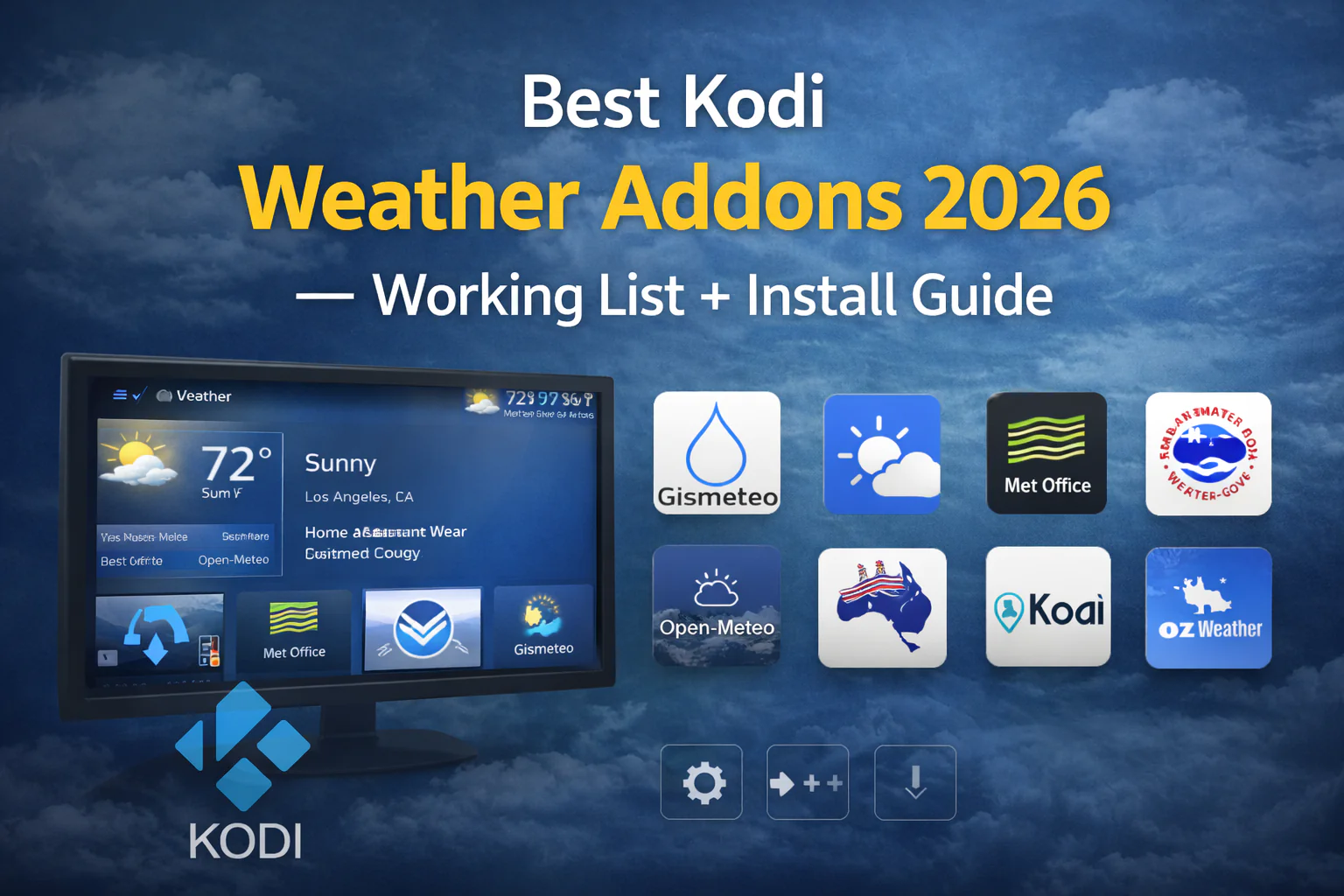 7 Kodi Weather Addons That Actually Work in 2026 (Tested)