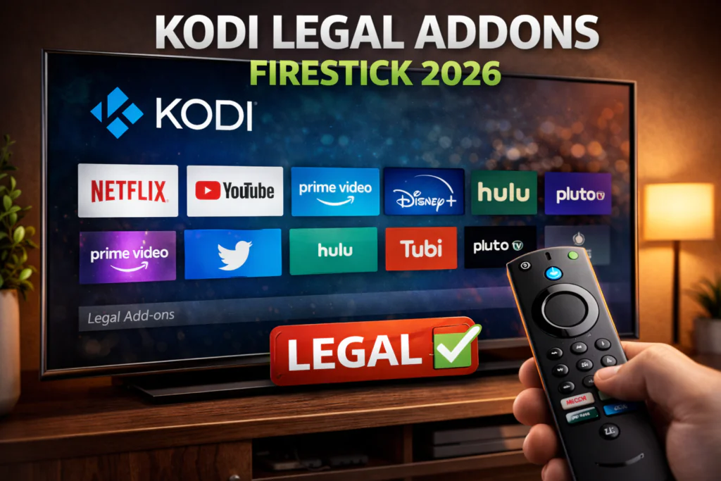 kodi legal addons on firestick not blocked by amazon
