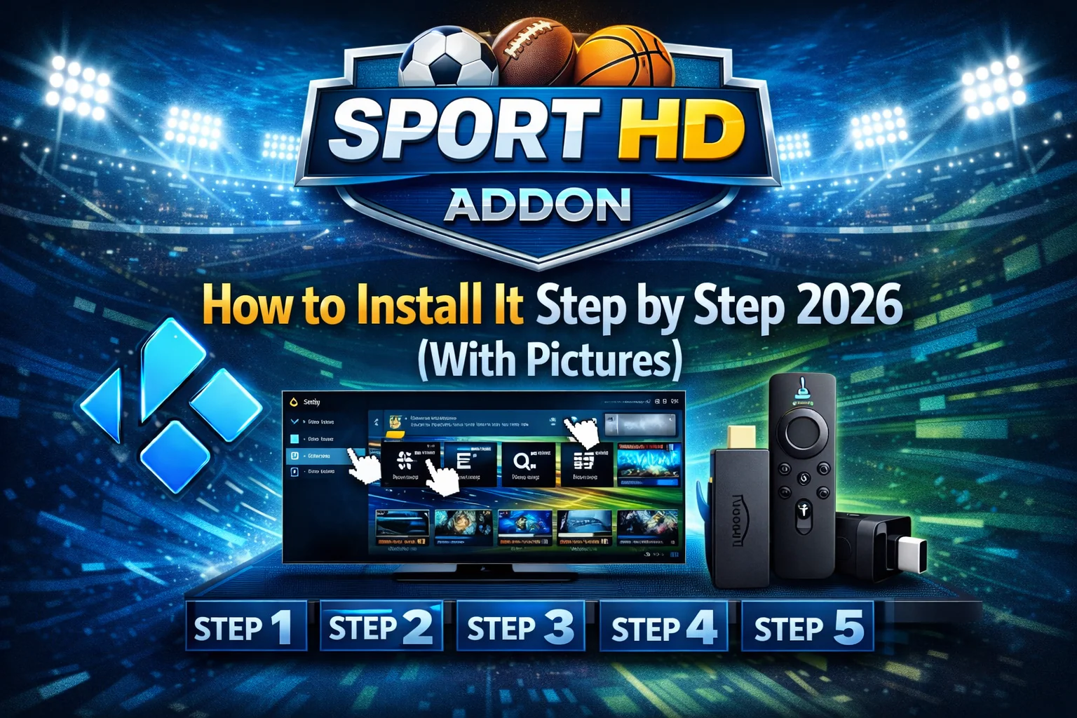 Sport HD Addon Kodi: How to Install It Step by Step 2026 (With Pictures)