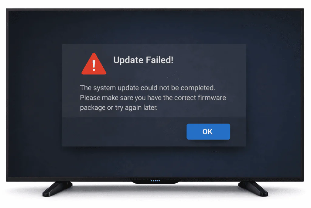 X96 Mini firmware update error troubleshooting guide