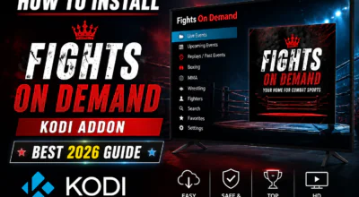 How to Install Fights On Demand Kodi Addon – Best 2026 Guide