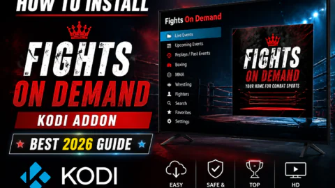 How to Install Fights On Demand Kodi Addon – Best 2026 Guide